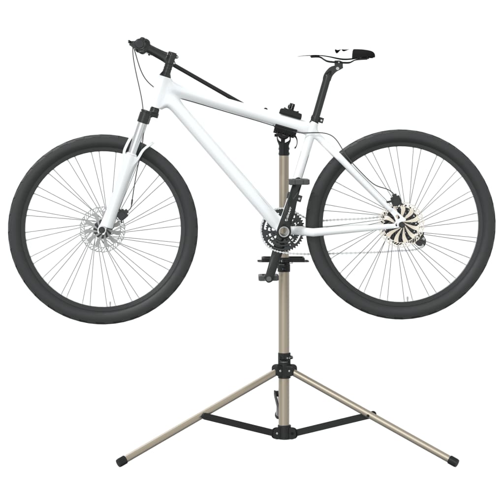 Vidaxx support de réparation de vélo pliable 120-165 cm aluminium
