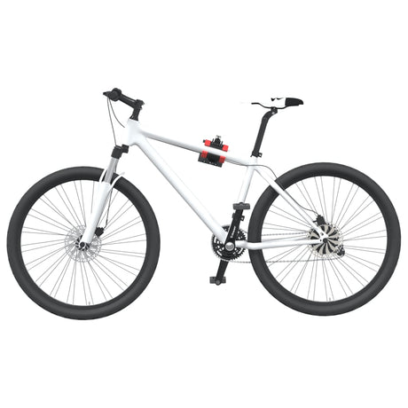 Vidaxx support de réparation de vélo pliable montage mural acier rouge et noir