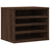 Vidaxx organisateur de bureau 36x26x29,5 cm bois fini chêne brun
