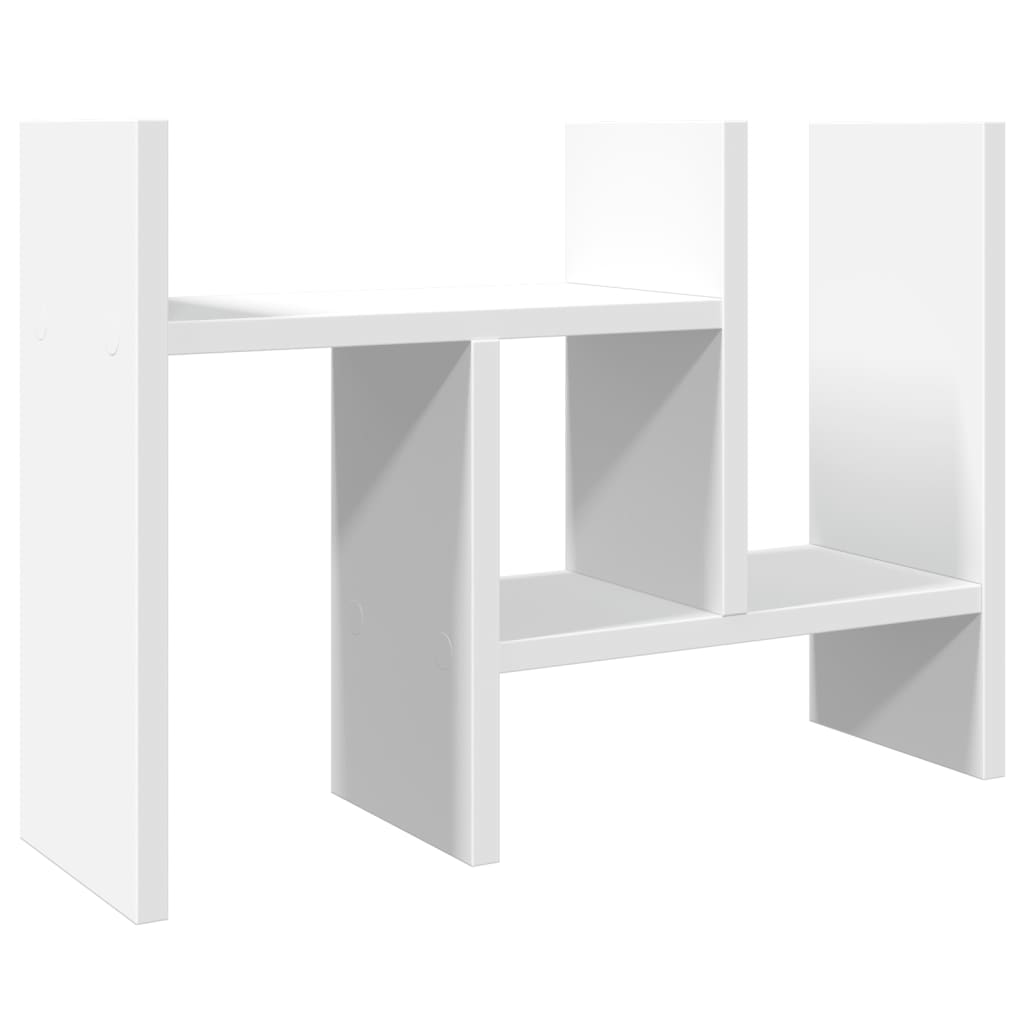 Vidaxx organisateur de bureau 34,5x15,5x35,5 cm bois d'ingénierie blanc