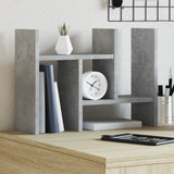 Vidaxx organiseur de bureau 34,5x15,5x35,5 cm bois d'ingénierie gris béton