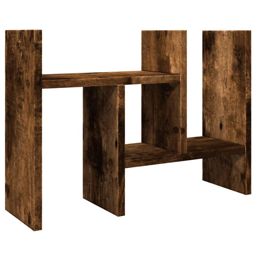 Vidaxx organisateur de bureau 34,5x15,5x35,5 cm bois couleur chêne fumé