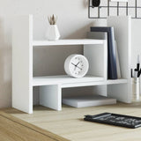 Vidaxx organisateur de bureau 38,5x17x39 cm bois d'ingénierie blanc