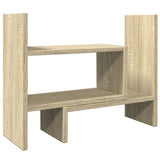 Vidaxxl organiseur de bureau 38,5x17x39 cm en dérivé du bois couleur chêne sonoma