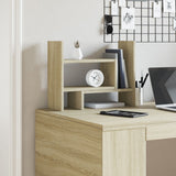 Vidaxxl organiseur de bureau 38,5x17x39 cm en dérivé du bois couleur chêne sonoma