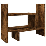 Vidaxx organisateur de bureau 38,5x17x39 cm bois traité, couleur chêne fumé