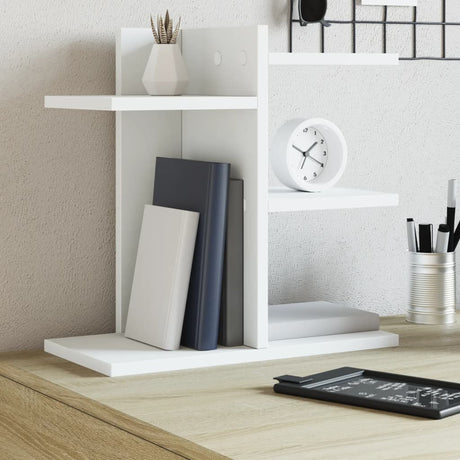 Vidaxx organiseur de bureau 42x21,5x42 cm bois d'ingénierie blanc