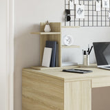 Vidaxl Bureau Organorio A 42x21.5x42 cm veraarbechte Holz Sonoma oak faarweg