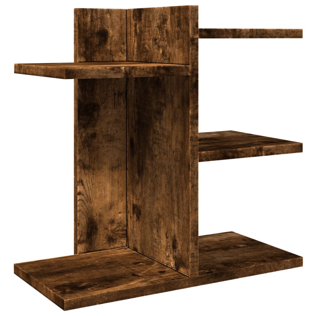 Vidaxx organisateur de bureau 42x21,5x42 cm bois traité, couleur chêne fumé
