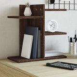 Vidaxx organisateur de bureau 42x21,5x42 cm bois fini chêne brun