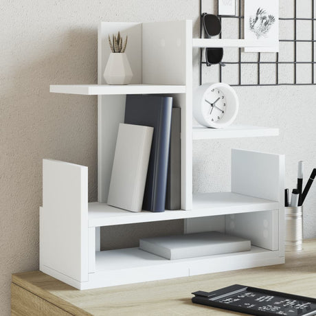 Vidaxx organisateur de bureau 49x20x52,5 cm bois d'ingénierie blanc