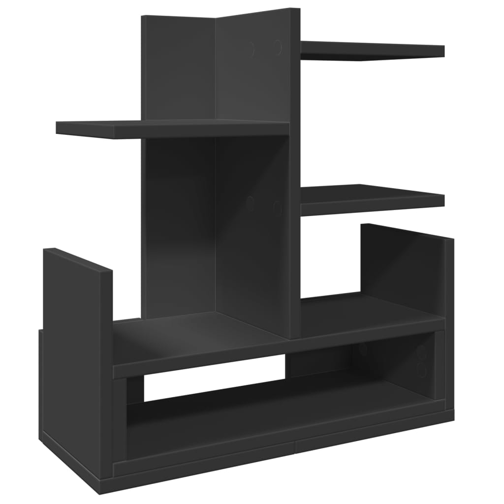 Vidaxx organiseur de bureau 49x20x52,5 cm bois traité noir