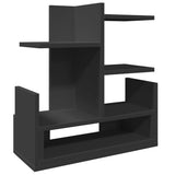 Vidaxx organiseur de bureau 49x20x52,5 cm bois traité noir