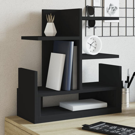 Vidaxx organiseur de bureau 49x20x52,5 cm bois traité noir