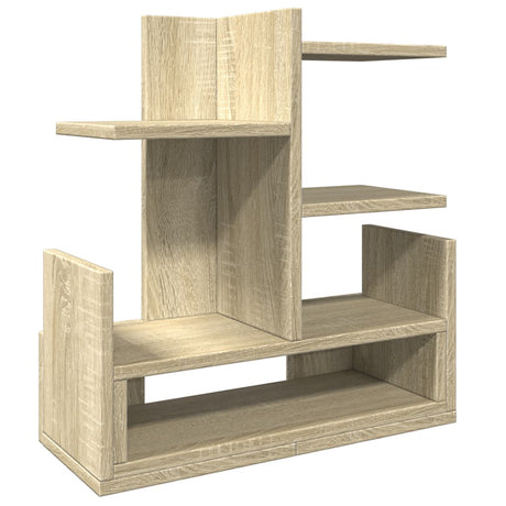 Vidaxxl organiseur de bureau 49x20x52,5 cm en dérivé du bois couleur chêne sonoma