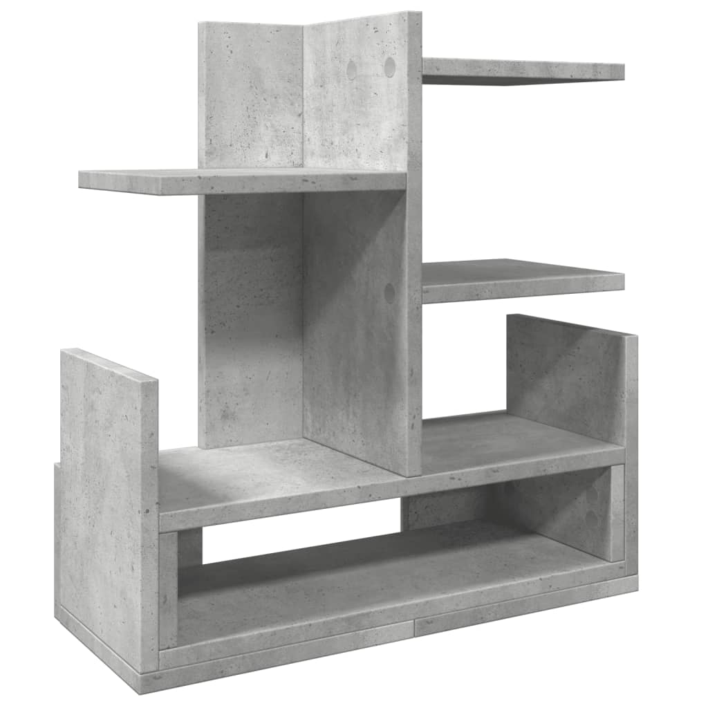 Vidaxx organiseur de bureau 49x20x52,5 cm bois d'ingénierie gris béton