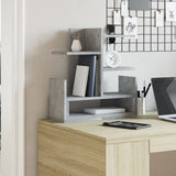 Vidaxx organiseur de bureau 49x20x52,5 cm bois d'ingénierie gris béton