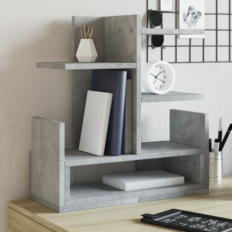 Vidaxx organiseur de bureau 49x20x52,5 cm bois d'ingénierie gris béton