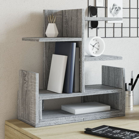 Vidaxx organiseur de bureau 49x20x52,5 cm bois d'ingénierie chêne sonoma gris