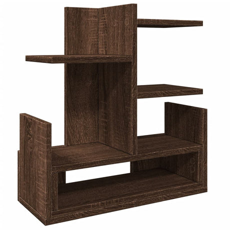 Vidaxx organisateur de bureau 49x20x52,5 cm bois d'ingénierie chêne brun