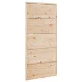 Vidaxx porte coulissante 100x208 cm bois de pin massif