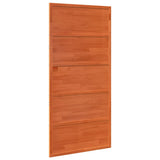 Vidaxx porte coulissante 100x208 cm bois de pin massif, marron lavé