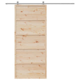 Vidaxx porte coulissante 90x208 cm bois de pin massif