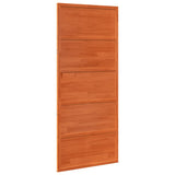 Vidaxx porte coulissante 90x208 cm bois de pin massif, marron lavé