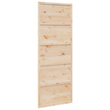 Vidaxx porte coulissante 80x208 cm bois de pin massif