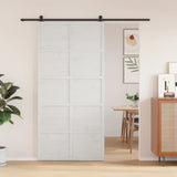 Vidaxx porte coulissante 100x208 cm bois de pin massif blanc