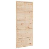 Vidaxl sliding door 90x208 cm solid pine