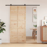 Vidaxx porte coulissante 90x208 cm bois de pin massif