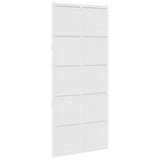 Vidaxx porte coulissante 90x208 cm bois de pin massif blanc
