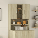 Vidaxx meuble lave-linge 70,5x24x90 cm couleur chêne sonoma