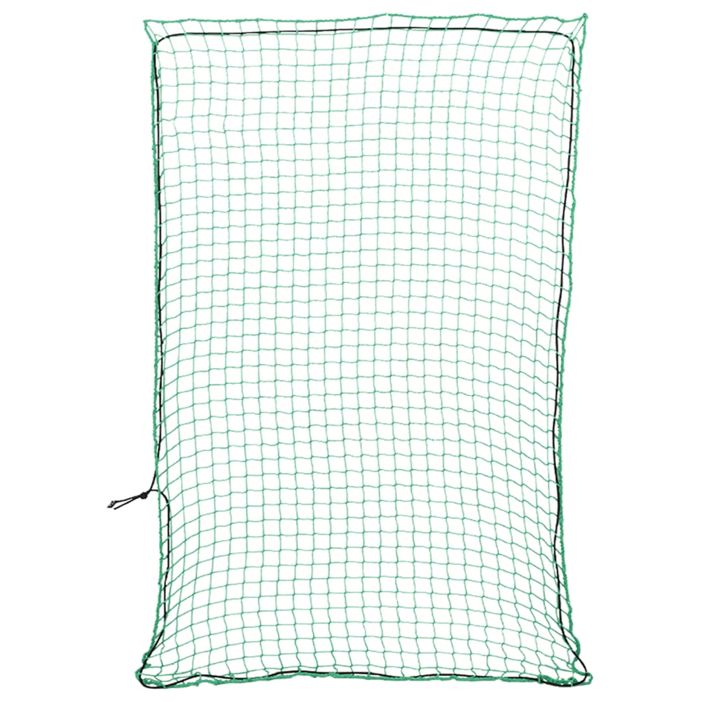 Vidaxx filet de remorque corde élastique 3x2 m polypropylène vert