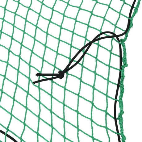 Vidaxx filet de remorque corde élastique 4x3 m polypropylène vert