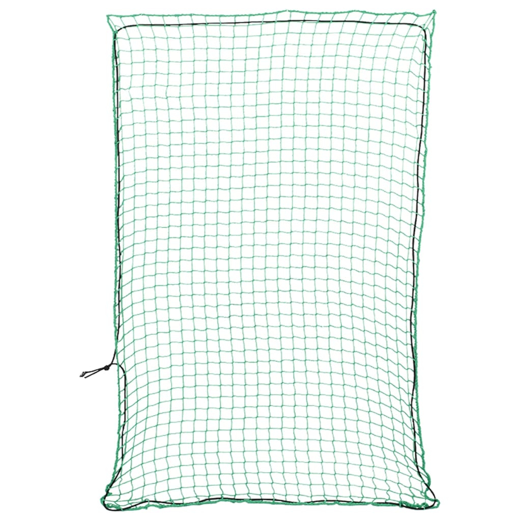 Vidaxx filet de remorque corde élastique 5x3,5 m polypropylène vert