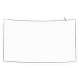 Vidaxx filet de remorque corde élastique 4,5x2,5 m polypropylène blanc