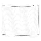 Vidaxx filet de remorque corde élastique 3,5x3 m polypropylène blanc