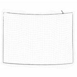 Vidaxx filet de remorque corde élastique 4x3 m polypropylène blanc