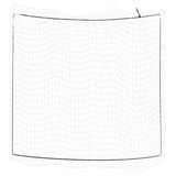 Vidaxx filet de remorque corde élastique 4x4 m polypropylène blanc