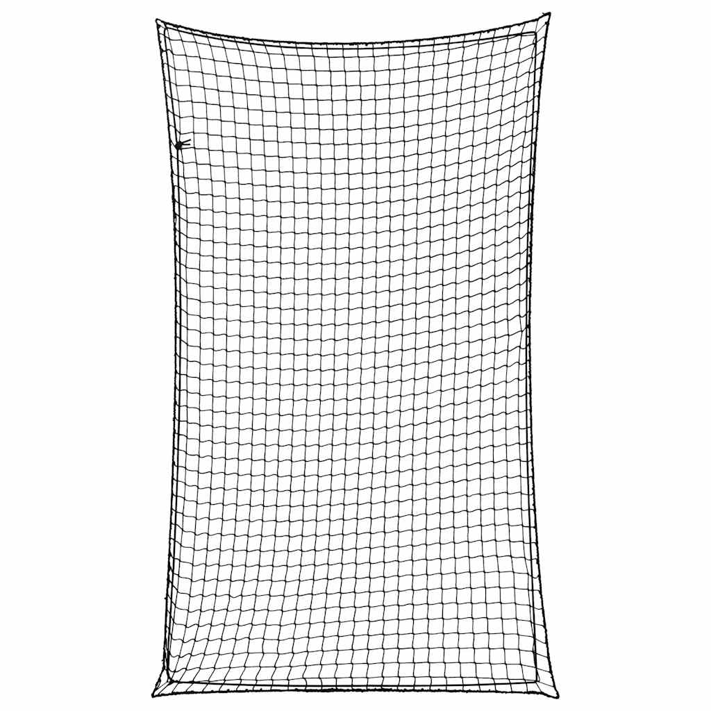 Vidaxx filet de remorque corde élastique 2,1x1,25 m polypropylène noir