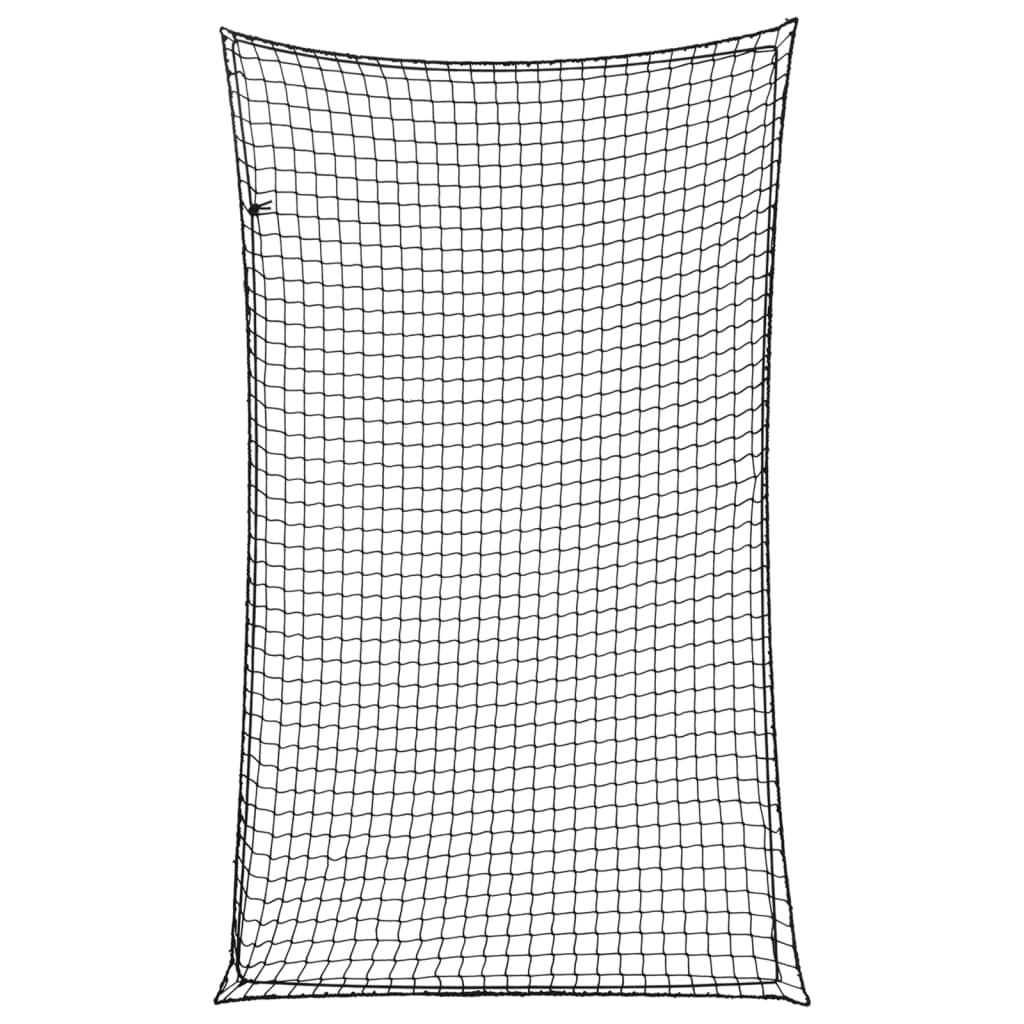 Vidaxx filet de remorque corde élastique 2,5x1,5 m polypropylène noir