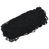Vidaxx filet de remorque corde élastique 2,5x1,5 m polypropylène noir