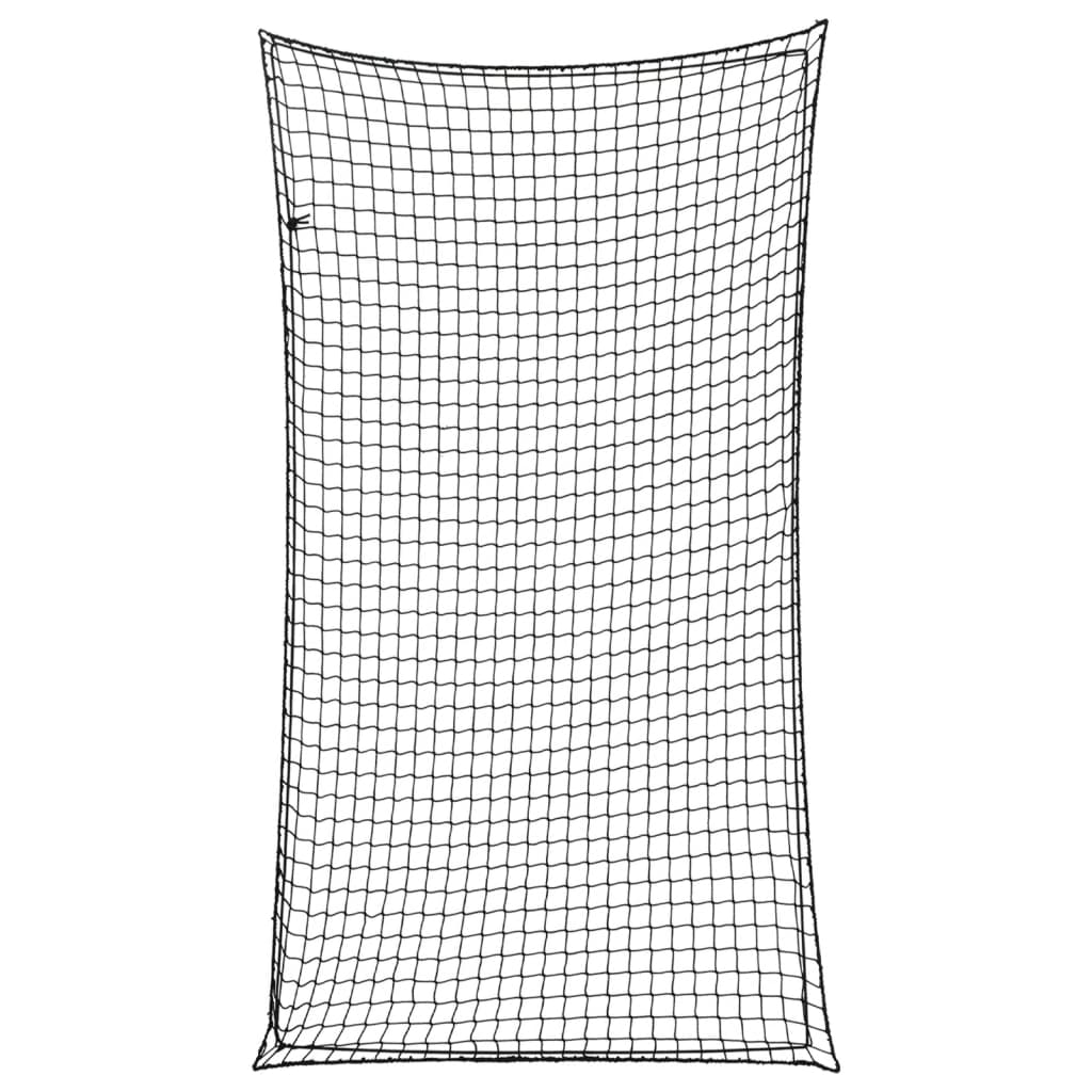 Vidaxx filet de remorque corde élastique 2,7x1,5 m polypropylène noir