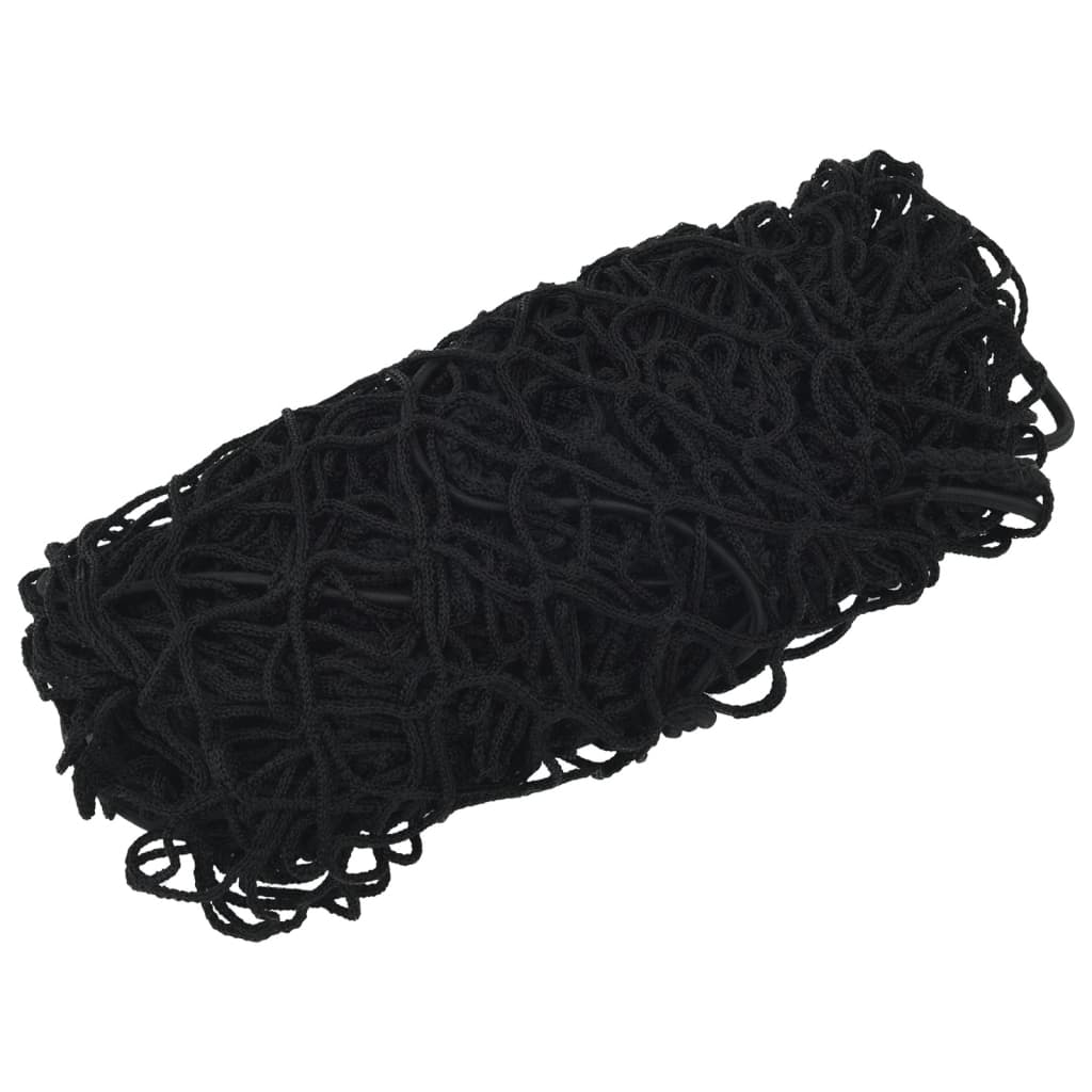 Vidaxx filet de remorque corde élastique 3x1,65 m polypropylène noir