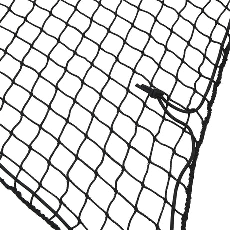 Vidaxx filet de remorque corde élastique 3,5x2 m polypropylène noir