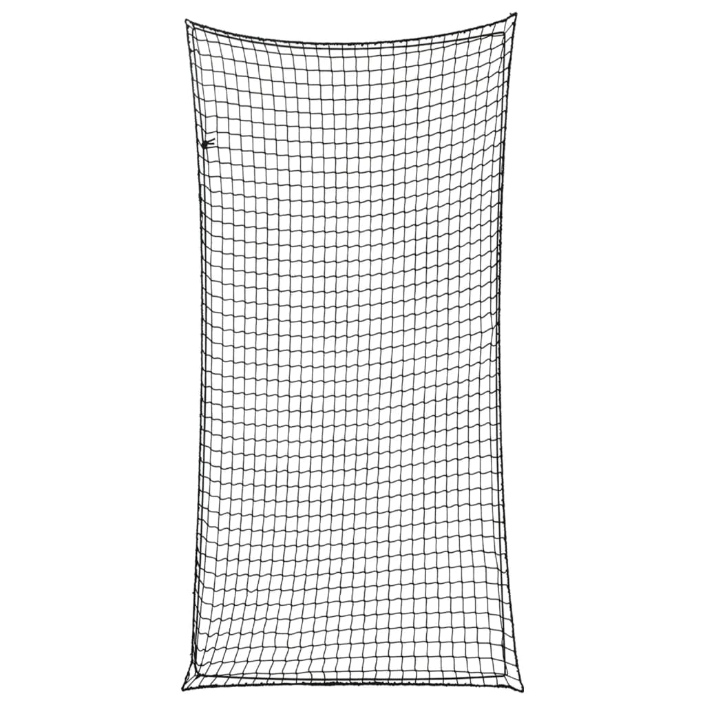 Vidaxx filet de remorque corde élastique 4x2 m polypropylène noir