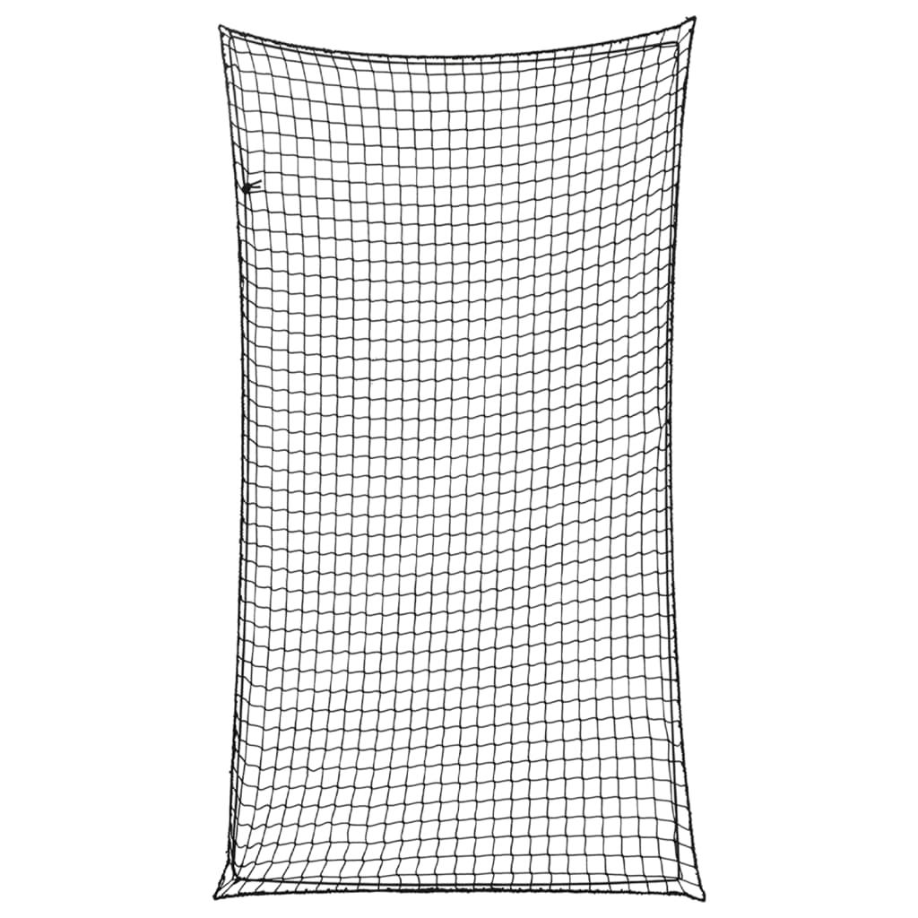 Vidaxx filet de remorque corde élastique 4,5x2,5 m polypropylène noir