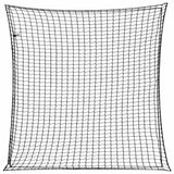 Vidaxx filet de remorque corde élastique 3x3 m polypropylène noir